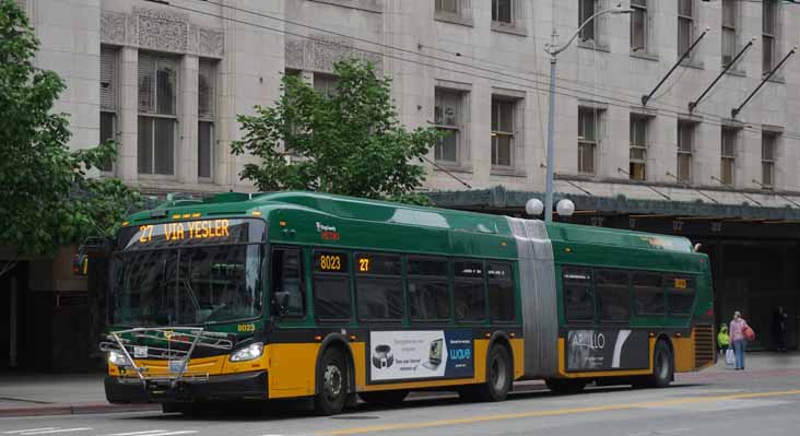 King County Metro New Flyer XDE60 8023